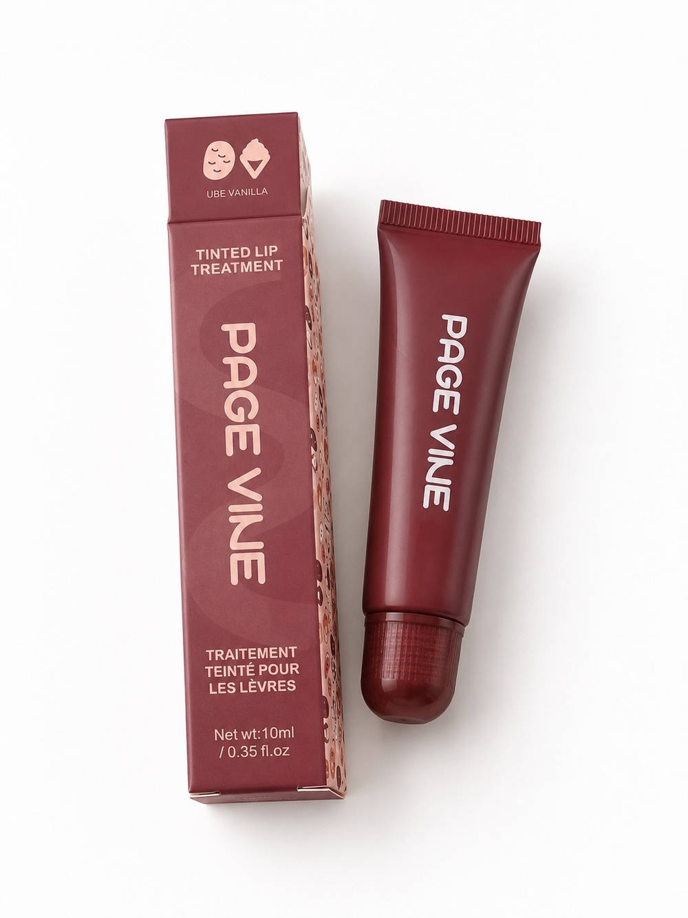Page Vine Ube Vanilla Tinted Lip Treatment